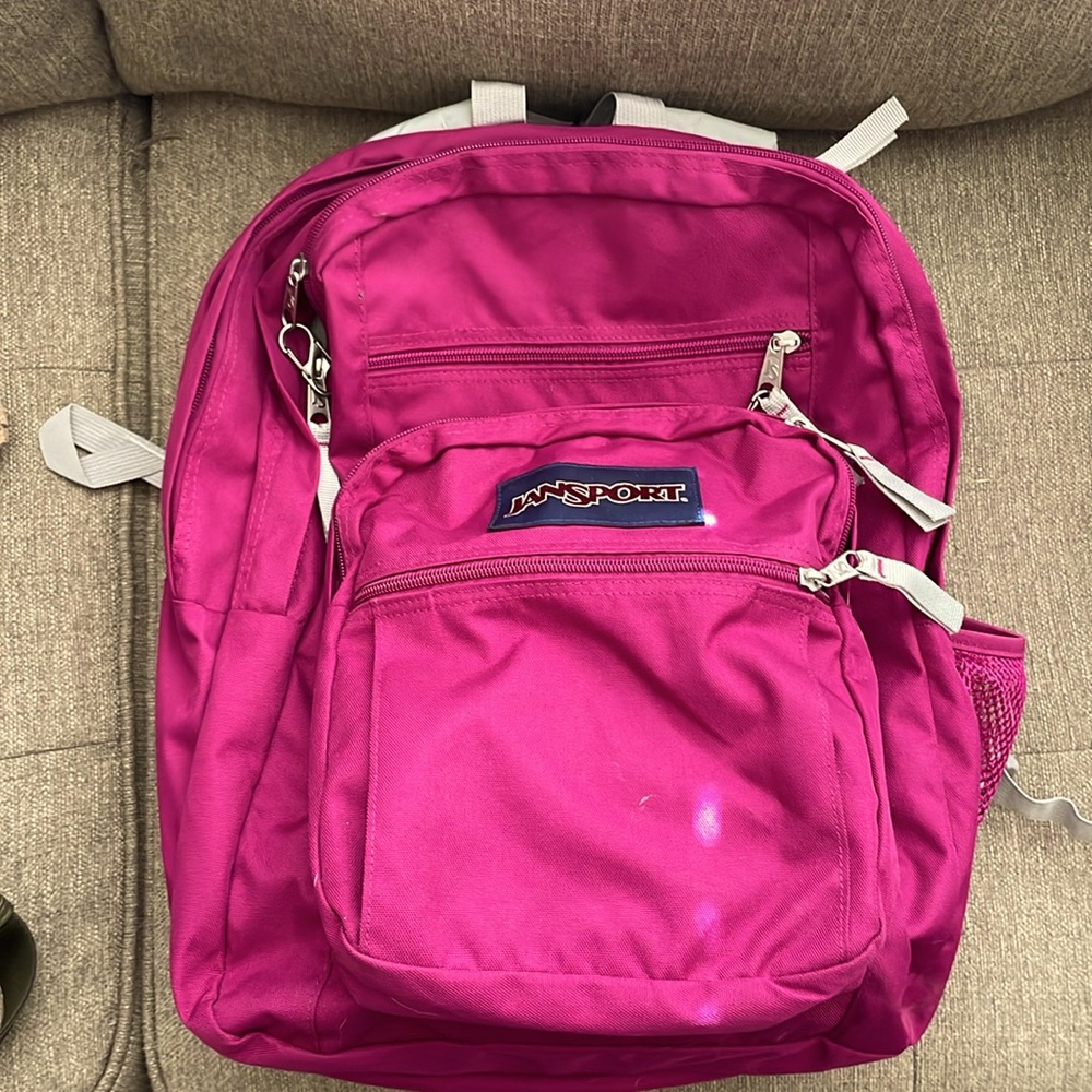 Jansport pink/fuscia student backpack
